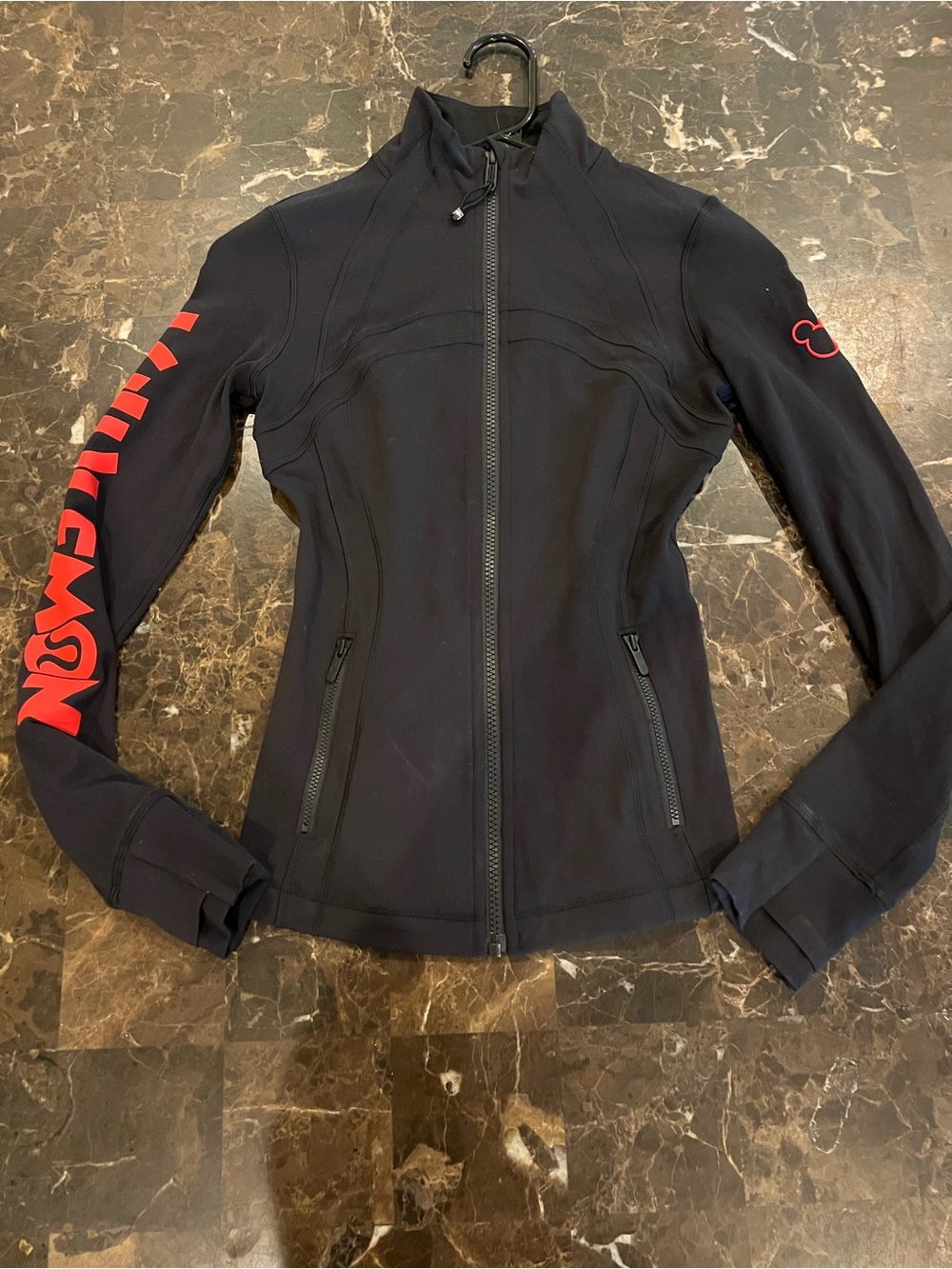 Disney X Lululemon Black Women's Zip-Front Define Jacket